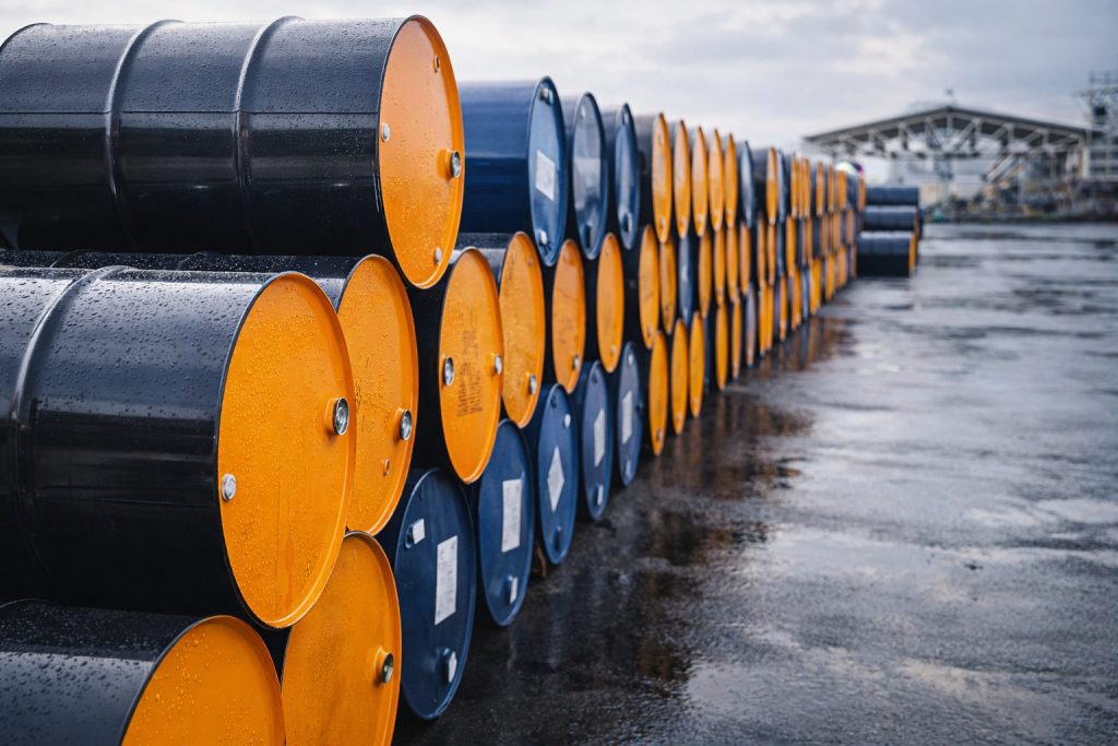 Oil stocks brace for Tuesday as Brent holds near $64 and tariff jitters cloud demand