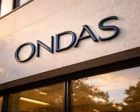 Ondas stock edges up as SEC resale filing and insider sale notice hit ONDS