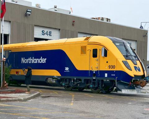 Ontario unveils first Siemens-built Northlander trainset as Toronto-to-Muskoka rail return nears