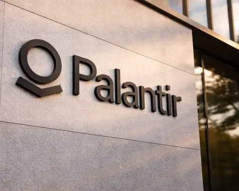 Palantir stock price closes higher as UK defence contract notice lands, earnings loom