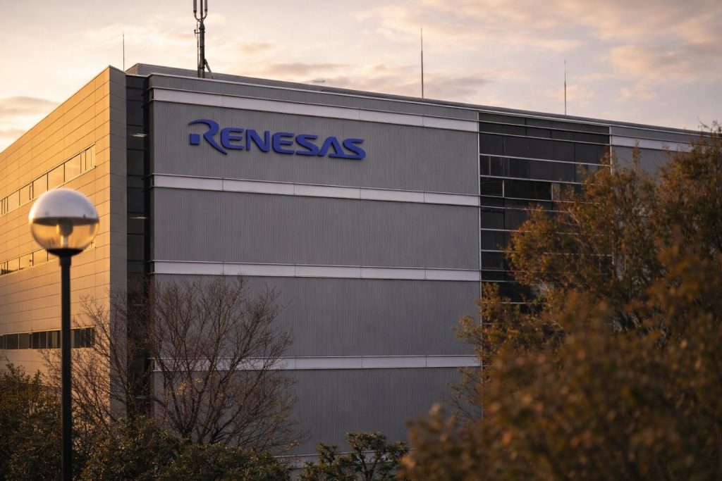 Renesas stock climbs 1.4% in Tokyo trade as chip sentiment steadies after tariff jitters