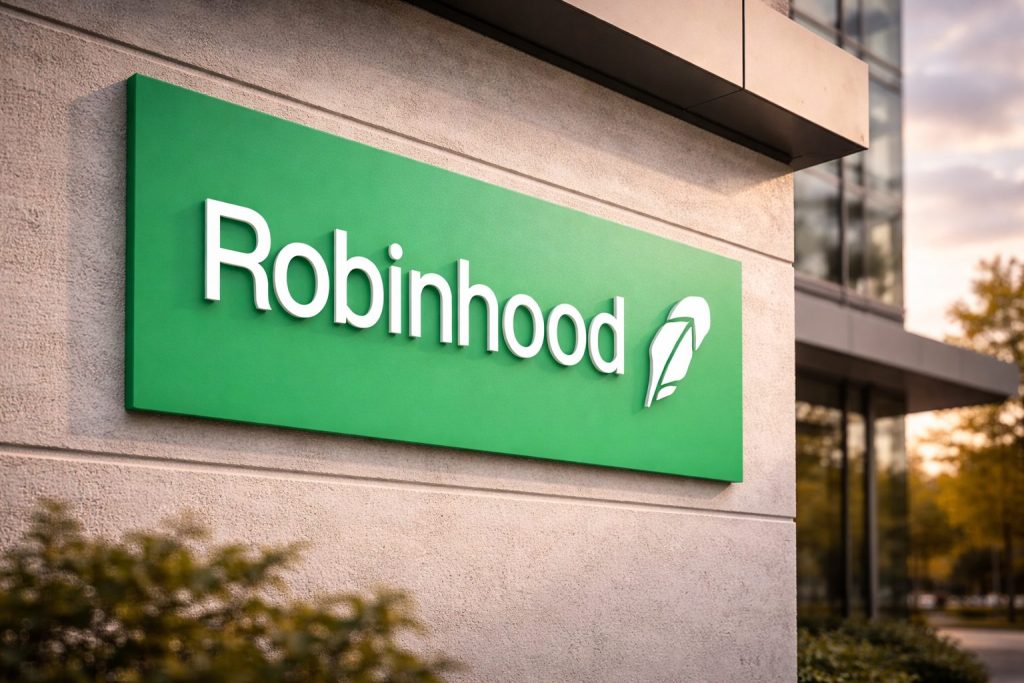 Robinhood stock dips in premarket as bitcoin slides and tariff jitters hit futures