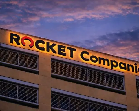 Rocket Companies stock holds near 52-week high after Barclays target hike; mortgage apps drop