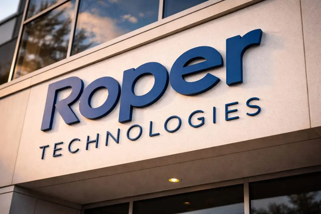 Roper stock slips again after outlook miss; Deltek in focus as U.S. funding deadline nears