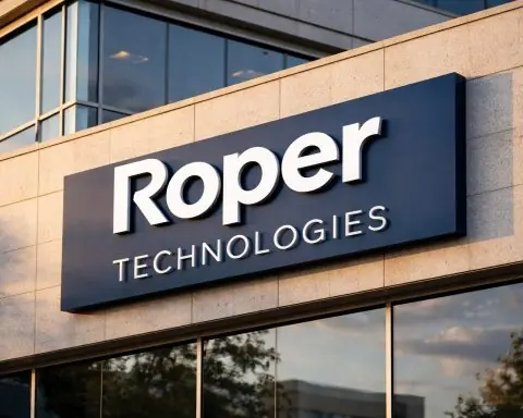 Roper Technologies stock (ROP) slides after weak 2026 outlook puts Deltek back in focus