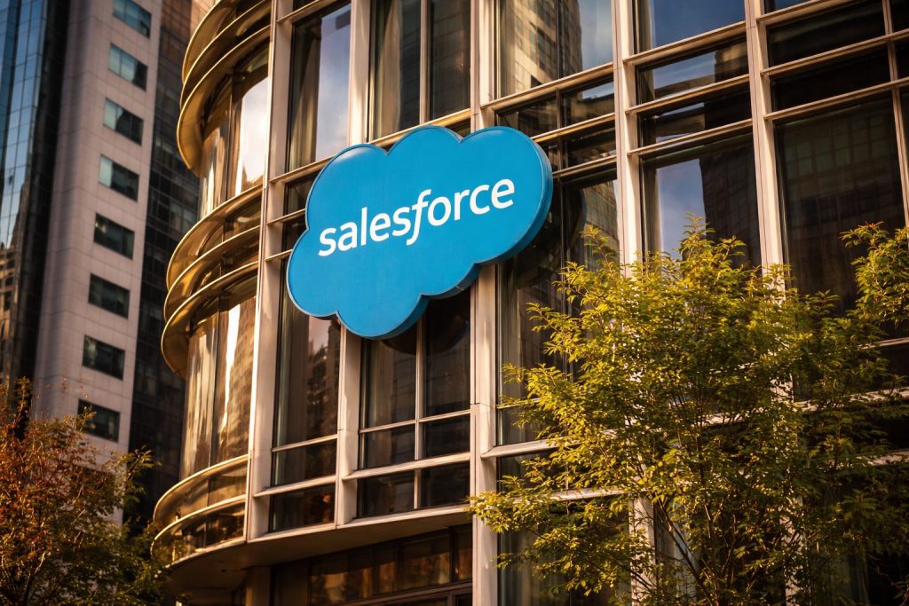 Salesforce stock (CRM) slides after hours as Trump tariff threat hits tech — what’s next