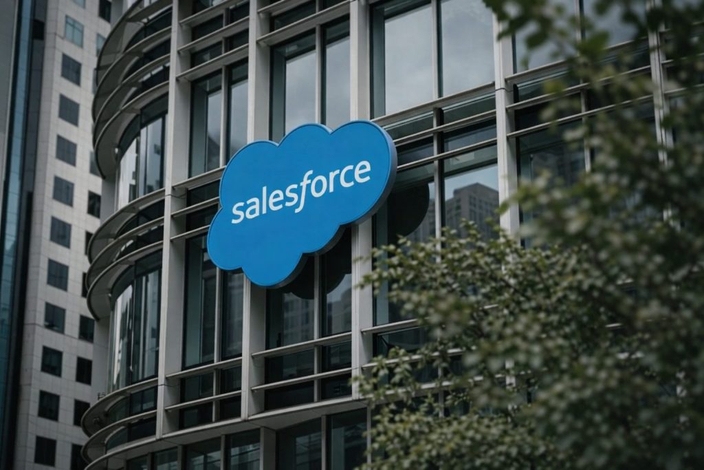 Salesforce stock dives as software selloff deepens on AI disruption fears — what investors watch next