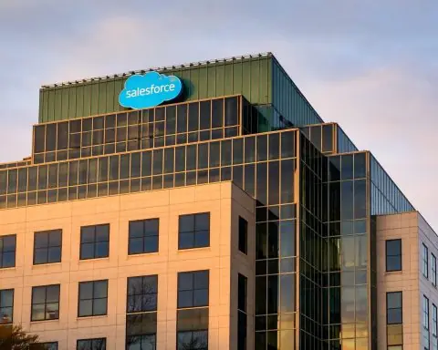 Salesforce stock drops after-hours as AI-agent scare hangs over new Davos, Google moves