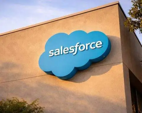 Salesforce stock faces Tuesday test: tariff shock, AI fears and a Davos spotlight on Agentforce