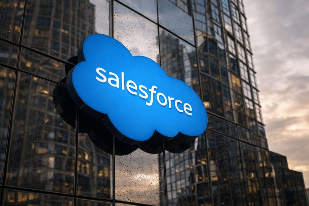 Salesforce stock slips in regular trade as AI worries linger despite Slackbot rollout