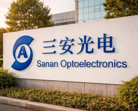 Sanan Optoelectronics stock price (600703) jumps nearly 6% as Chongqing SiC venture update turns heads