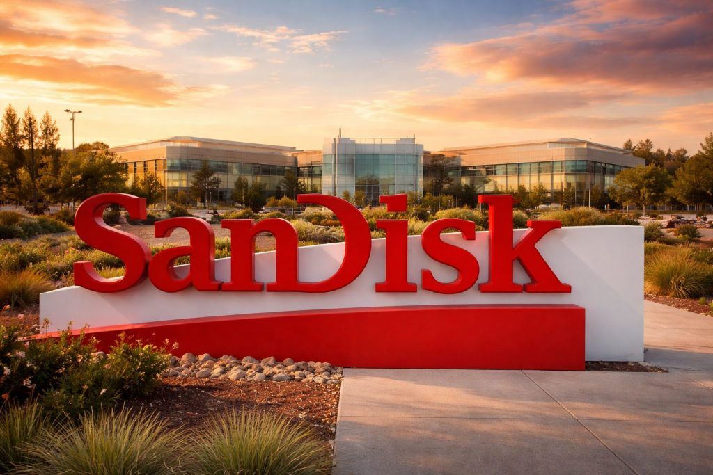 Sandisk (SNDK) stock jumps nearly 28% as Nvidia CES storage push fuels memory rally