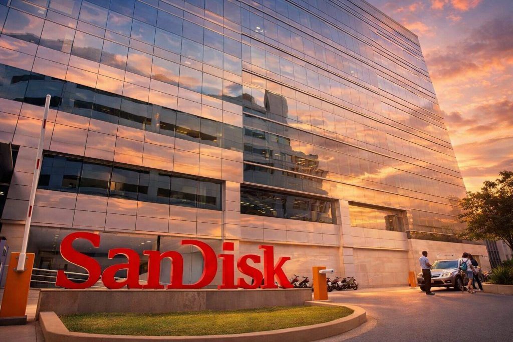 Sandisk (SNDK) stock rebounds after early dip as AI memory shortage talk keeps traders buying