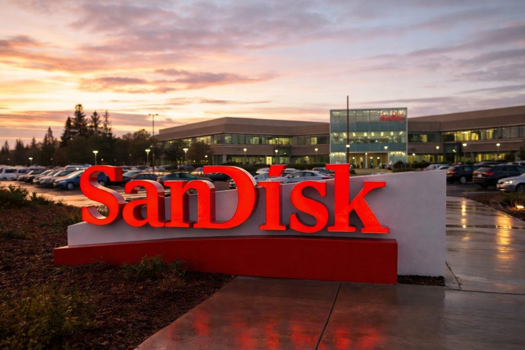 Sandisk stock jumps as Citi doubles price target to $490, bucking a weak market