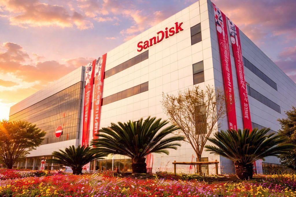 Sandisk stock jumps nearly 16% as board addition caps strong start to 2026
