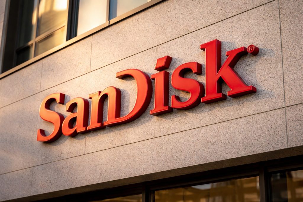 Sandisk stock price jumps after AI-fueled outlook; Kioxia deal and analyst calls in focus