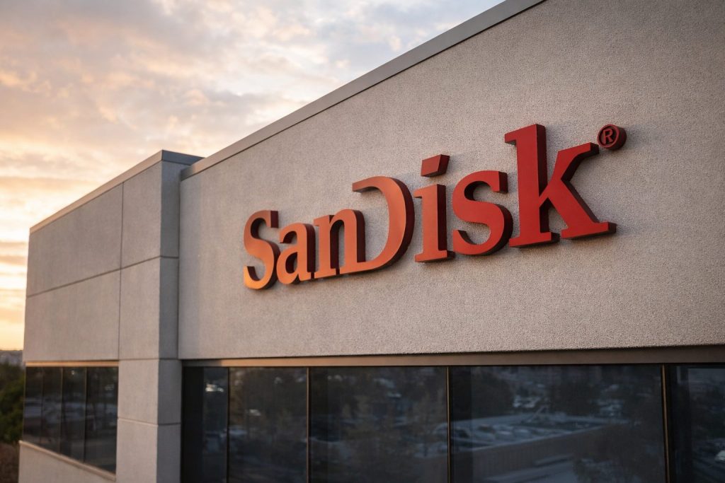 Sandisk stock price jumps nearly 9% as Seagate outlook lifts storage names ahead of earnings