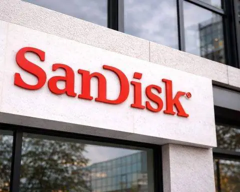 Sandisk stock swings higher after blowout forecast as AI-storage demand bites