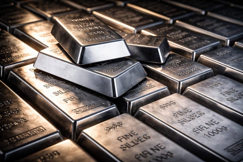 Silver price hits record high, SLV jumps as Fed turmoil knocks the dollar