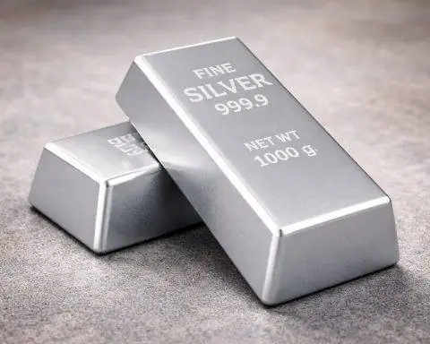 Silver price plunges 14% as Trump Fed chair decision looms, dollar rebounds
