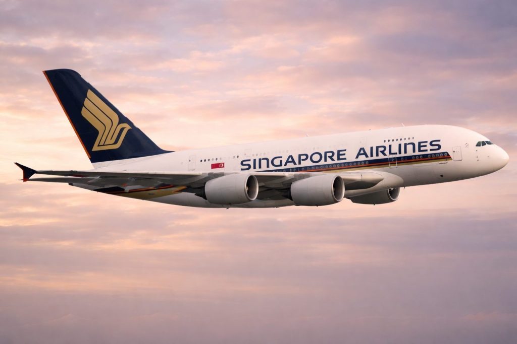Singapore Airlines stock slips as oil climbs on Iran fears; Feb 24 update looms