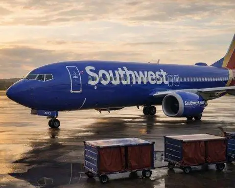 Southwest Airlines stock slips as LUV cools off after 18.7% surge on profit forecast