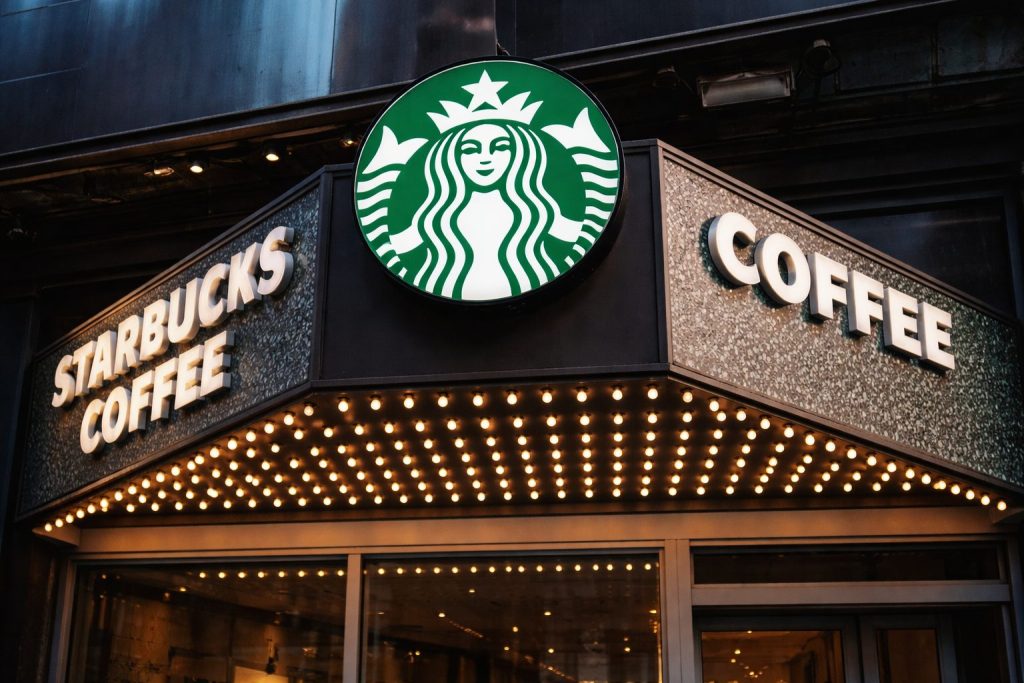 Starbucks stock slips as SBUX Investor Day lays out 2028 profit targets and new Rewards tiers