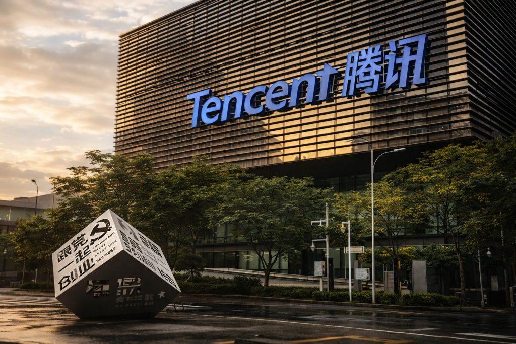 Tencent stock slips as buybacks roll on; traders eye China margin curbs and March results