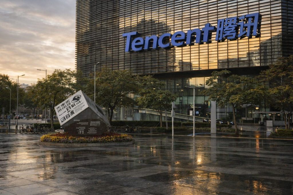 Tencent stock slips to HK$606 as China’s Nvidia H200 signal meets a rougher tape