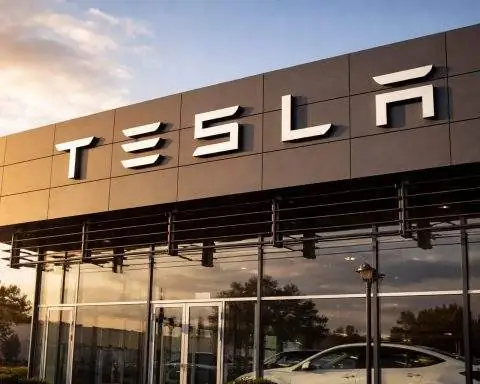 Tesla stock drops 4% as tech selloff bites; Musk chip push and Canada tariffs in focus