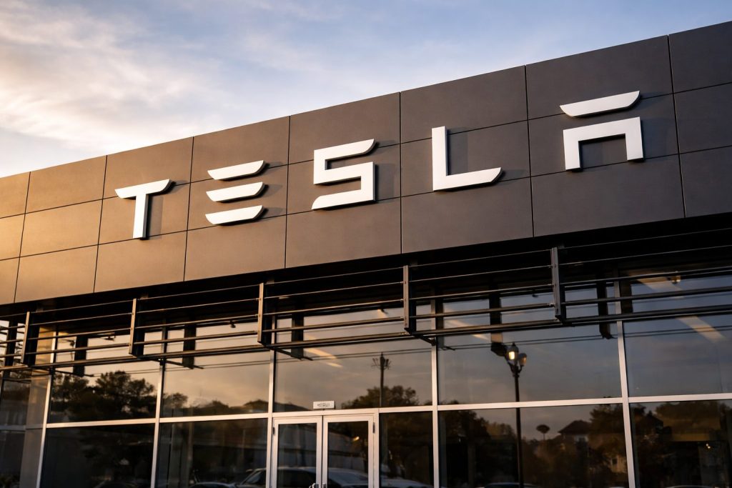 Tesla stock slips into earnings as traders brace for a sharp post-results swing