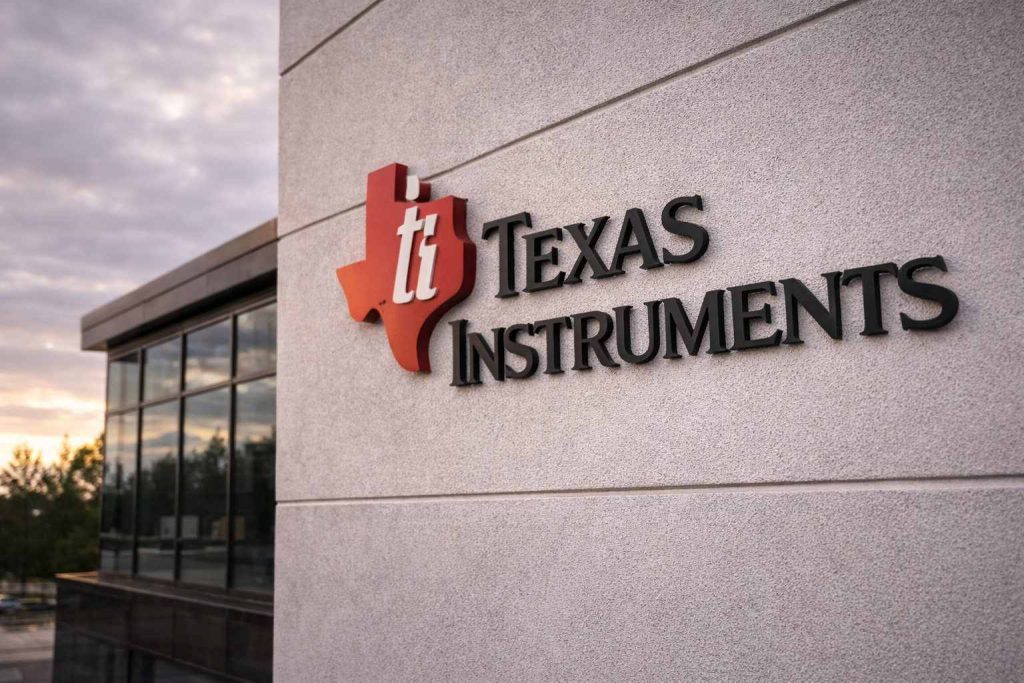 Texas Instruments stock jumps nearly 10% as AI data-center demand lifts chipmakers