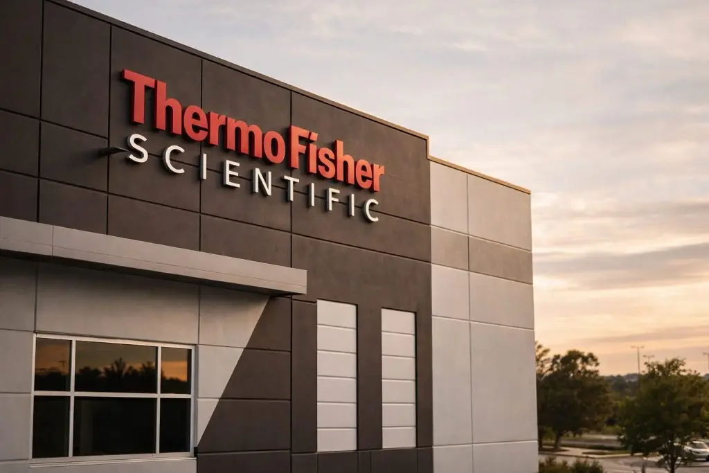 Thermo Fisher (TMO) stock slips after-hours after Nvidia lab-automation tie-up, exec shake-up