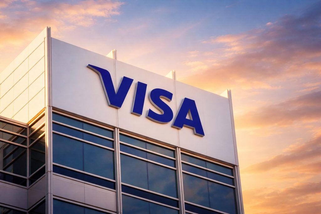 Visa stock jumps more than 3% as financials rally; payrolls and Visa’s annual meeting loom