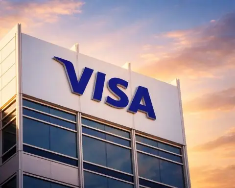 Visa stock snaps a five-day slide as Wall Street rallies; CEO share sale disclosed
