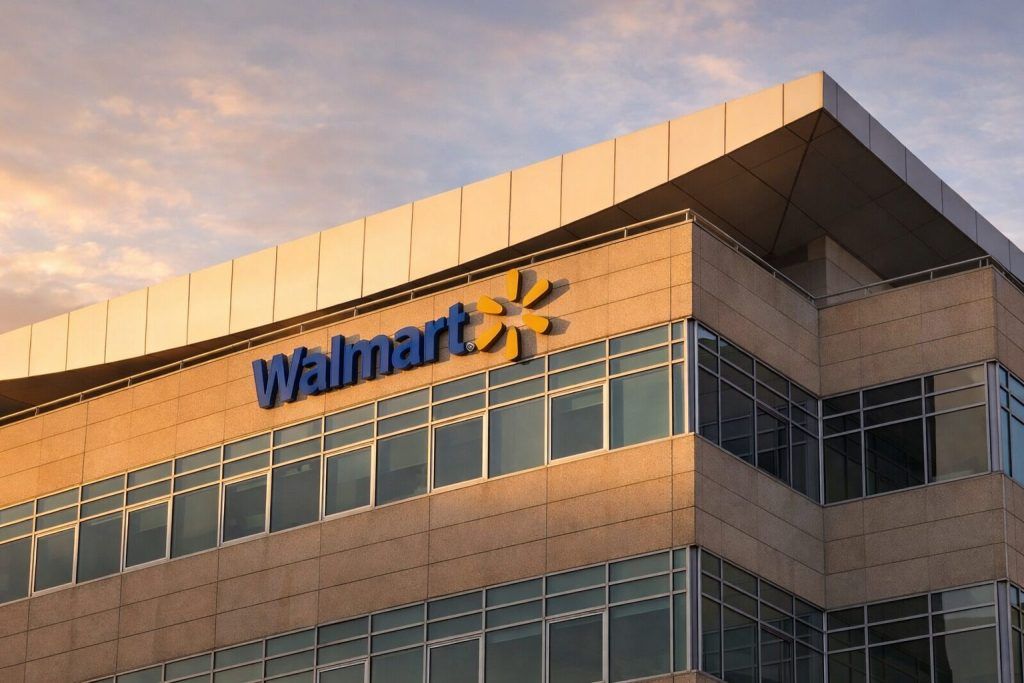Walmart stock slips as exec lines up share sale while Nasdaq-100 entry nears