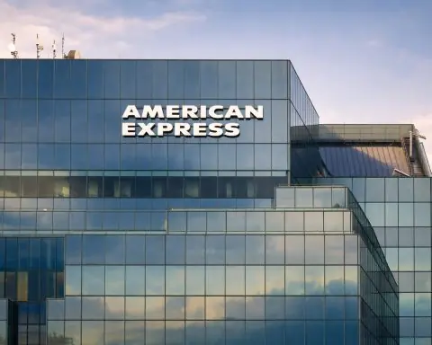 Why American Express (AXP) stock is climbing today after fresh credit data