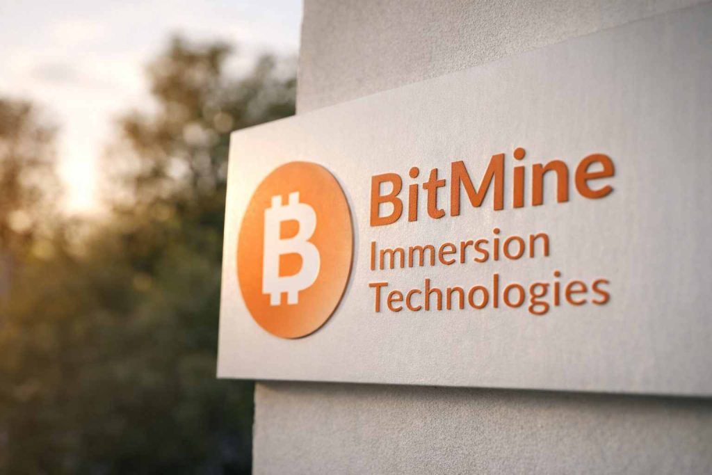 Why BitMine Immersion (BMNR) stock is sliding today: president exit terms and a drop in ether