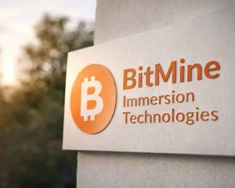 Why BitMine Immersion (BMNR) stock is sliding today: president exit terms and a drop in ether