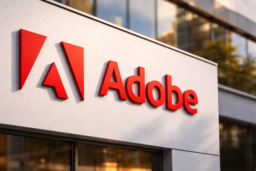 Adobe stock price slides on AI disruption jitters; investors look to March earnings call
