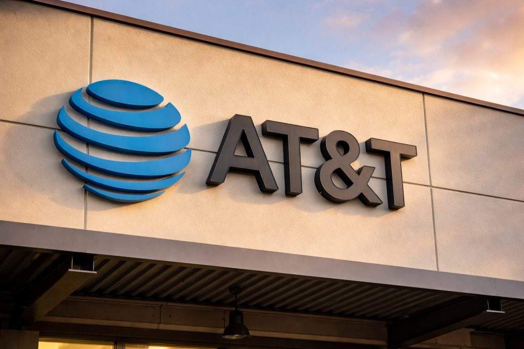 AT&T stock price slips in premarket as CFO talk nears and April earnings date looms