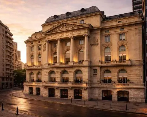 Bolsa de Comercio de Buenos Aires stocks: Merval ends up 1.2% as labor reform vote sets up Monday