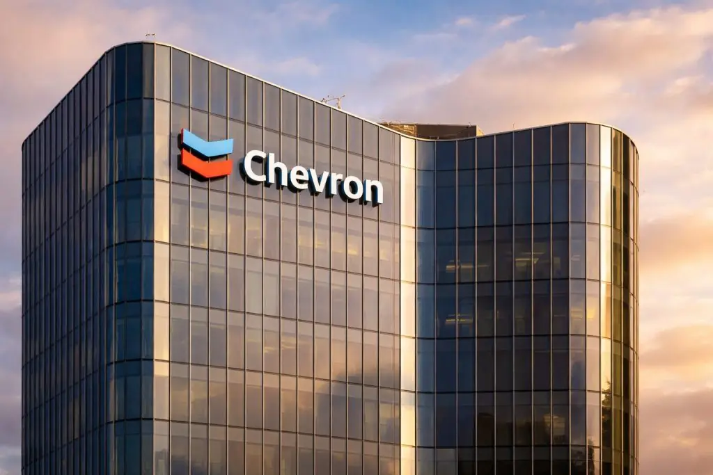 Chevron stock price today: CVX edges up as oil jumps and Wirth sets 2026 leadership shuffle
