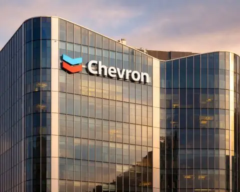 Chevron stock slips as oil drops ahead of U.S.-Iran talks and Chevron reshuffles top jobs