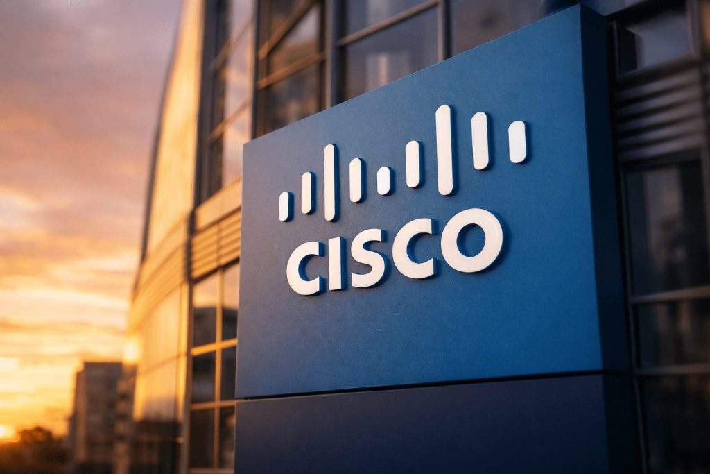 Cisco stock shrugs off tech rout, with Olympics networking deal and Feb. 11 earnings in focus