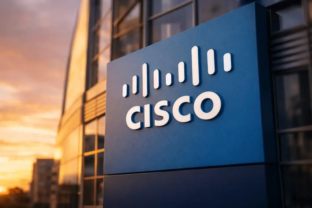 Cisco stock shrugs off tech rout, with Olympics networking deal and Feb. 11 earnings in focus