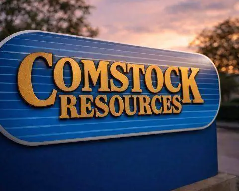 Comstock Resources stock slides nearly 9% as U.S. natural gas futures tumble on warmer forecast shift