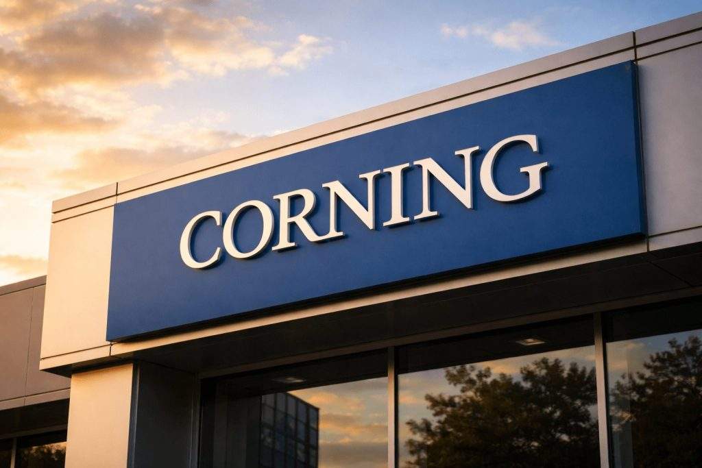 Corning stock hits fresh highs after UBS lifts target to $160 as AI-fiber trade rolls on