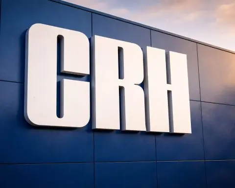 CRH stock price slips after buyback update, with earnings next week in focus