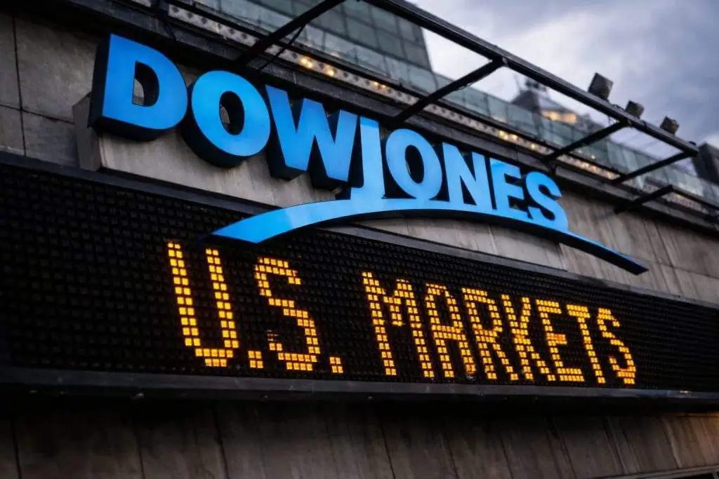 Dow Jones drops nearly 300 points as Alphabet AI spending plan rekindles tech jitters
